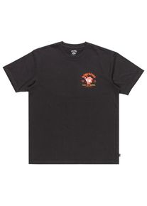 Billabong Lunch Break S/S T-shirt Heren (XXL |zwart)