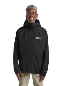 Jack Wolfskin męska kurtka przeciwdeszczowa Tempest 2L Jacket Men L black