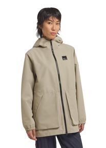 Jack Wolfskin damski płaszcz przeciwdeszczowy Terraview 2L Parka Women XL stone
