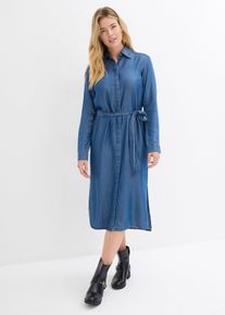 Robe en jean Lyocell TENCEL™ - bleu - taille 40 - bonprix