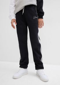 Pantalon de jogging 100% coton - noir - taille 128/134 - 100% coton - bonprix