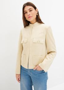 Veste courte - beige - taille 48 - bonprix