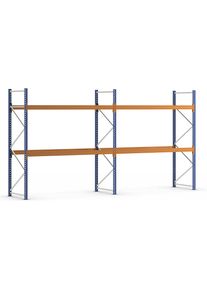 Schulte Palletstelling, complete stelling, breedte 5658 mm, h x d = 3000 x 1100 mm