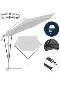 Kingsleeve Windbeschermende Zweefparasol met Metalen Haak
