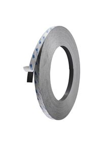 Bande magnétique adhésive, forte 20 mm | 2 mm | 30 m, noir