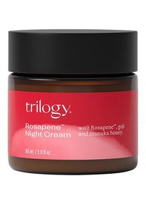 trilogy Moisturiser Rosapene Night Cream Gezichtscrème Dames 60 ml