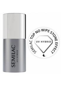 Semilac Machiaj Unghii Top No Wipe TStone Effect Coat 7 ml