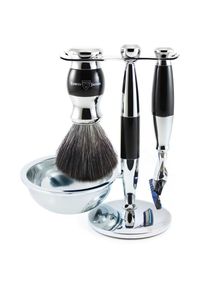 EDWIN JAGGER Ingrijire Barbati Fusion Ebony Set Gift 4 Pieces 530 g