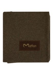 Mufflon Plaid I Deken (200 x 140 cm |bruin)