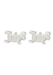 Juicy Couture Dames Oorbellen zilver One Size