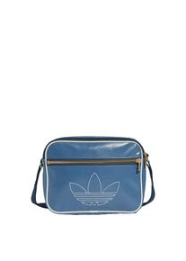 adidas originals Heren Schoudertas 'Airliner' blauw / zwart / wit One Size