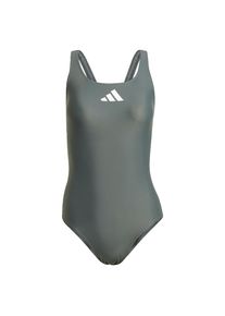 adidas Performance Športové jednodielne plavky Ženy farby bahna / biela XS
