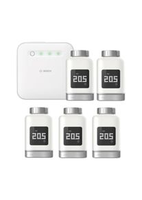 BOSCH SMART HOME Controller II + 5x Radiatorknop II