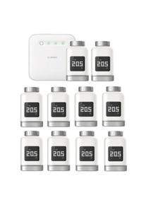 BOSCH SMART HOME Controller II + 10x Radiatorknop II