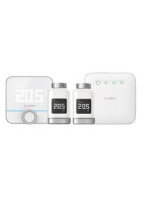 BOSCH SMART HOME Controller II + Kamerthermostaat II + 2x Radiatorknop II