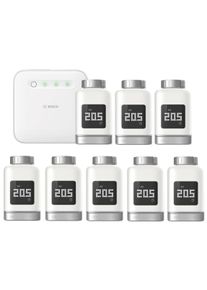 BOSCH SMART HOME Controller II + 8x Radiatorknop II