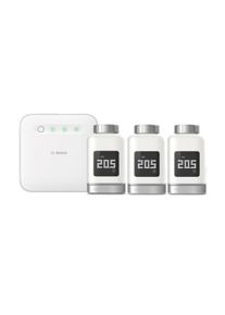 BOSCH SMART HOME Controller II + 3x Radiatorknop II