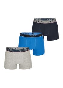 Phil & Co. Berlin Boxers Homme bleu, gris taille XXXL