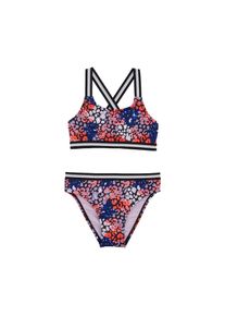 WE Fashion Bikini donkerblauw / sering / rood / zwart 92