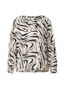 Vero Moda Curve Bluse 'VMCPOET' Damen beige / schwarz Größe L