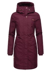 Ragwear Dames Functionele mantel bordeaux 5XL