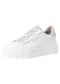 Tamaris Dames Sneakers laag rookgrijs / zilver / wit 36