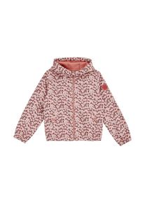 WE Fashion Kurtka przejściowa dla dziewczynek stary róż / czarny / biały Rozmiar 92
