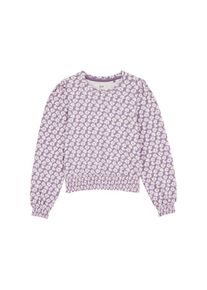 WE Fashion Koszulka dla dziewczynek fioletowy / biały Rozmiar 110-116