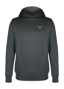 SikSilk Heren Sweatshirt antraciet / wit XS