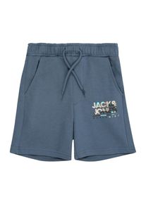 JACK & JONES MINI Broek 'JPSTLUKE' beige / duifblauw / lichtblauw / zwart 104