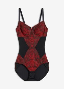 Body contenitivo sofisticato con effetto modellante forte - Nero - Taglia 56 - bonprix