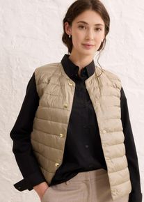 Gilet trapuntato leggero con piume riciclate - Verde - Taglia 48 - bonprix