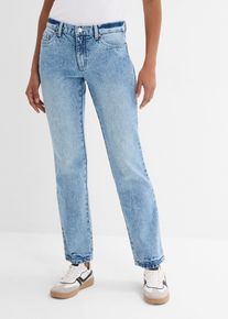 Jeans straight a vita media - Blu - Taglia 48 - bonprix