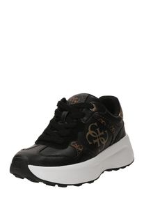 Guess Sneaker 'Luckei' Damen braun / schwarz Größe 36