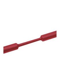 HellermannTyton Gaine thermorétractable 3:1, 1 3mm, Rouge, Cross-Linked Polyolefin, 30m - 333-42019 TFN31 3/1-PO-X-RD