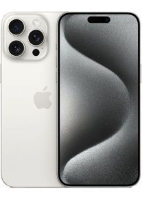 Apple iPhone 15 Pro Max | 256 GB | Dual-SIM | Titanio bianco