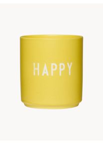 Design Letters Designmugg Favourite HAPPY med text.