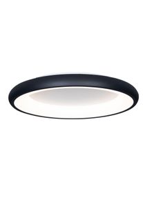 Trio Modern mennyezeti lámpa fekete 60 cm beépített, szabályozható LED-del - Cardona