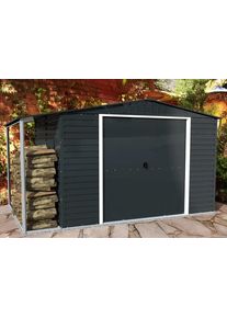 Duramax metalen gereedschapsschuur Alpine 3 x2,4m met verlenging