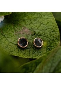 Holzkern Earrings Women Rose Gold and Marble