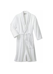 Derek Rose 'Triton' badjas, Unisex - XS - wit, in Baumwolle