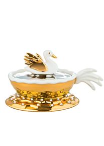 Alessi decoratieve ballen Fleurs de Jori, Zwaan (motief 2)*
