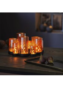 Philippi Windlicht Lichtzee, amberkleur (groot)