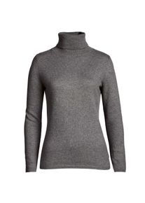 Coltrui of V-hals van kasjmier Junghans 1954, voor dames, coltrui - 40 - antraciet, in Kaschmir