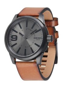 Diesel Montre à affichage analogique Homme marron taille One Size
