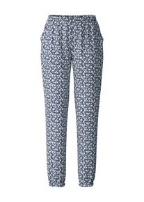 Calida Dames Pyjamabroek lichtblauw / donkerblauw / wit XS