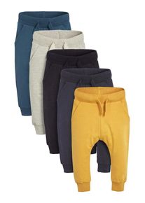 next Broek marine / mosterd / grijs gemêleerd / zwart 80