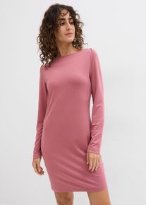 Jersey jurk van soepel materiaal - paars - maat 40/42 (M) - bonprix