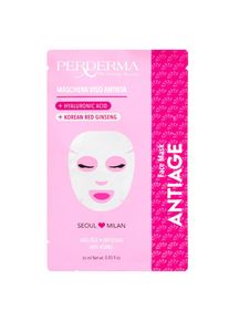 PERDERMA - Maschera Viso Antiage con Ginseng Rosso Coreano Maschere carbone attivo 1 pieces female