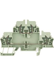 Weidm&uuml;ller 50 St&uuml;ck Weidm&uuml;ller 1791470000 Doppelstock-Reihenklemme ZDK 2.5-2 DB+BR 2,5mm&sup2;